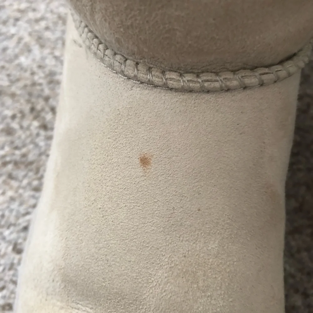 UGG Classic Short Cream Shearling Booties
